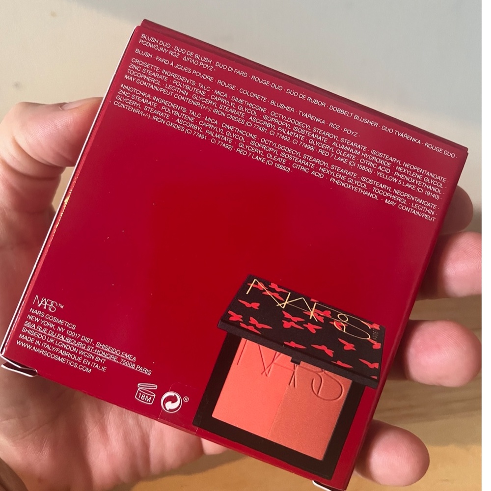 NARS Limited Edition Claudette Cheek Duo blush made in Italy NWT - Picture 6 of 7